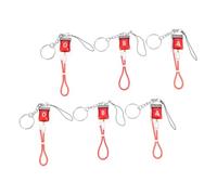 VICASKY 6 pezzi portachiavi tipo di sangue unici Halloween Party Favors Gothic Charms per occasioni spaventose tipologie per fan e amanti dell'orrore
