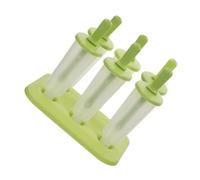 VICASKY 6 Pezzi Stampi Ghiaccioli in Plastica Formine Gelato Flessibili per Ghiaccioli Gelatini e Dessert Materiale Alimentare Facili da Sformare e Accessori Gelato per da Te
