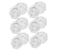 VICASKY 6 Pezzi Tazza Di Cristallo Per Nail Art Guidato Coppa Per Unghie Manicure Traslucido Coppetta Per Unghie Polacco Liquido Chiaro Unghia Per Le Unghie Kit Per Unghie Bicchiere