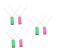 VICASKY 6 Pz Armonicaarmonica a 16 Buchearmonicaarmonica a 16 Bucheprima Educazioneappesoarmonica Collane Bambino Che Fa i Primi Passi Cilindrico Plastica