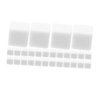 VICASKY 60 dadi vuoti fai da te in cubo bianco da scrivere, per giochi da tavolo, progetti creativi, materiali didattici per l'educazione