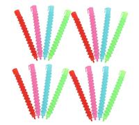 VICASKY 60pezzi Bigodini Spirale Per Permanente Kit Da Donna Per Capelli Lunghi Design Cavo Per Ridurre Affaticamento Della Mano Realizzati in Plastica Per Durata e Sicurezza Dei Capelli