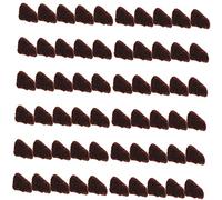 VICASKY 60pezzi Rete Elastica per Capelli in Copri Chignon Invisibili per Donne e Ragazze Facile da Usare per Creare Chignon Rapidi e Sicuri Adatti Capelli Spessi o Sottili