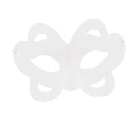 VICASKY 6pcs Maschera Polpa Bianca Maschera Mascherata Non Dipinto Per Carnevale Compleanno E Cosplay Facile Design Sicuro Con I Tuoi Disegni