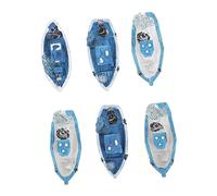 VICASKY 6pcs Mediterraneo Miniatura Barche da Pescatore Resina Artigianato Per Spiaggia E Soggiorno Design Leggero E Compatto Tavola Da Tavolo Per Temi