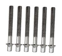 VICASKY 6pcs Metallo Tamburo Lugs Viti Di Fissaggio Con Rondelle Durevole E Leggero Adatto Per Gli Amanti Della Batteria Ricambi Per Tamburi