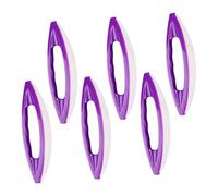 VICASKY 6pcs Nail Art Professionale E Cera Spazzole Tipo Per Manicure E Pedicure Per Casa E Saloni Di Chiodo