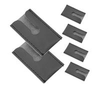 VICASKY 6pezzi Custodia Da Viaggio Per Testine Di Rasoio in Similpelle Copri-testina Protettiva Per Rasoio Farfalla Accessori Per Rasatura Da Uomo