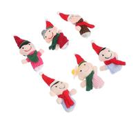 VICASKY 6pezzi Marionette Da Dito Portatili Per Raccontare Storie Giocattoli Educativi Divertenti Per Burattini Colorati Per Giochi Di Ruolo e Attività Creative