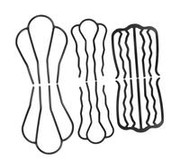 VICASKY 6pezzi Pettine Laterale per Capelli in Metallo Forcina per Capelli U Pettine per Chignon Updo Forcine Francesi Forcine per U Fermaglio per Coda di Cavallo in Metallo