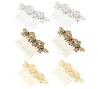 VICASKY 6pezzi Pettine Per Capelli Forma Di Farfalle Vintage Copricapo Da Sposa Per Matrimoni e Feste Danzanti Adatto Per Capelli Lunghi e Sottili