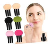 VICASKY 6pezzi Spugna Per Fondotinta Spugnette Trucco Applicatore Cosmetico Da Coperchi Forma Di Fungo Multiuso Per Cipria e Trucco