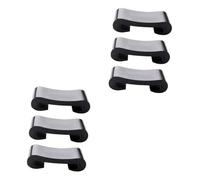 VICASKY 6pezzi Supporti Per Bacchette Acciaio Per Strumenti Musicali Kit Accessori Per Tamburi Porta Bacchette Pratico e Resistente