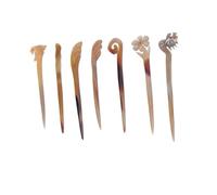 VICASKY 7 forcine per capelli vintage in corno decorativo bacchette per capelli per acconciature e occasioni diverse
