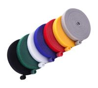 VICASKY 7 Pezzi Fascette Riutilizzabili in Nylon per Piante e Cavi Legacci Resistenti per Giardino Casa e Ufficio Supporto Organizzazione Filo Rampicante e Gestione Cordoni