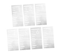 VICASKY 7 piedi ragazzi e ragazze righello altezza grafico di crescita stencil riutilizzabile per ragazzi e ragazze strumento di misurazione dell'altezza
