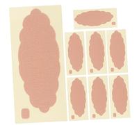 VICASKY 8 fogli di cuscinetti ascellari per adulti, color pelle, traspiranti e delicati sulla pelle, per assorbimento del sudore, versatili, per vestiti e piedi e confortevoli