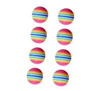 VICASKY 8 Palline Morbide Allenamento Golf EVA Colorate per Interni Sicure Leggere e Flessibili