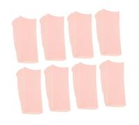 VICASKY 8 Pezzi Blocco di spugna per nail art strumento spugna per nail art leggero triangolo Unghia guidato arte UV spugna per unghie spugna per il trasferimento delle unghie sfumate rosa