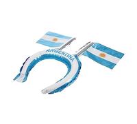 VICASKY 80 Pezzi Calcio Fasce Del Partito Partito Hairbands Sport Cheer Decorativa Rallegrare Hairband Bandiera Design Hairbands Concorso Forniture Prop