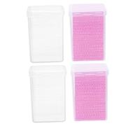 VICASKY 800pezzi Dischetto di Cotone Salvetta di Cotone Rimozione Extension Ciglia Forniture per Saloni di Bellezza Solventi per Colla