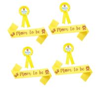 VICASKY 8pezzi Shower Sash e Spilla Per Futuri Genitori Decorazioni Colorate Per Festa Di Benvenuto Accessori Per Shower Di Bambine e Atmosfera e Memorabile