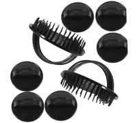 VICASKY 8pezzi Spazzola Massaggiante per Capelluto Scrub Esfoliante per Capelli Pulizia Sotto la Doccia Massaggiatore per Capelluto Rimuove Sebo e Forfora