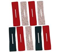 VICASKY 9 Pezzi asciugacapelli clip creatore di chignon per fermagli per da donna riccio bigodini creatore di chignon elegante bigodino pigro tessuto