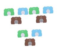 VICASKY 9 Pz carta porta blocca ante fermaporta per le della porta serratura della porta creativa fornitura decorativa della porta per le del bambino eva