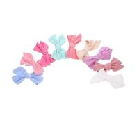 VICASKY 9pcs Fiocco Capelli Fermagli Per Ragazze Colorati Accessori Per Capelli Per Ragazze Ragazzi Ragazze Per La Vita Di Tutti I Giovani Parti E Occasioni