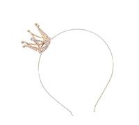 VICASKY Accessori per capelli per fascia per capelli Tiara dorata per feste di bambini, materiale di alta qualità e sicuro per feste e occasioni speciali