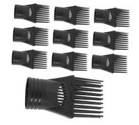 VICASKY Accessorio Pettine per Asciugacapelli 10 Pezzi, Piccolo Ugello Concentratore per Asciugatura Chioma, Compatibile Asciugacapelli, per Impiego Domestico e Professionale