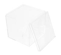 VICASKY Acrilico Chitarra Pick Scatola Con Coperchio Stabile Plectrum Organizzatore Per Chitarre Acustiche Per Viaggi Concerti E