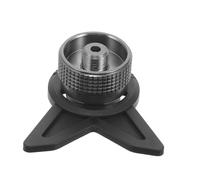 VICASKY Adattatore Bombola Gas Propano Piccolo con Supporto Antiperdita per da Outdoor Compatibile con Vari Gas e Portatile Grigio