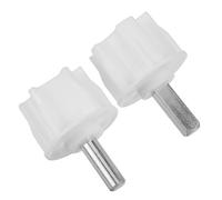 VICASKY Adattatore per Giunto Assale da 65 Mm in Alluminio, Set 2 Pezzi per Tende da Sole e Gazebo, Connettore Zincato Resistente per Accessori Esterni da Giardino