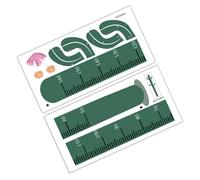 VICASKY Adesivo da Parete Altezza Cactus in per Cameretta Decorazione e Resistente per Nidi e Scuole Materne