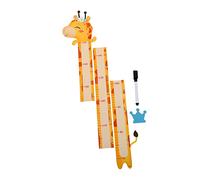VICASKY Adesivo Giraffa Per Cameretta Dei Bambini 1 Set Adesivo Da Parete Con Grafico Di Crescita Per Bambini Motivo Animale Facile Da Misurare Grafico Di Per Camere Da Letto E Soggiorni