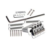 VICASKY Aggiorna la tua chitarra: passerella in metallo rifinita con precisione per accessori per chitarra Tremolo a 4 corde
