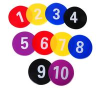 VICASKY Allenamenti 10 Marcature Sportive Piatto Per Pallacanestro Calcio E Classi Bambini