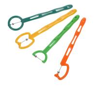 VICASKY Allenatore Muscolare Orale e Correttore Vocale per Bambini Set 4 Pezzi Strumento di Allenamento della Lingua per Esercizi di Pronuncia e Terapia Motoria Orale Supporto