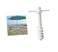 VICASKY Ancoraggio Ombrellone Spiaggia Cinque Punte Fermo per Ombrello da Spiaggia Leggero e Resistente Accessorio Facile da Installare per Sabbia Prato e Terreno Supporto Antivento per