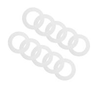 VICASKY Anelli Di Carta Oleata Per Macchina Per Cera, Set Da 10 Pezzi, Tappetini Di Carta Per Scaldacera, Protezione Anti Fuoriuscita Per Uso Professionale in Centri Estetici