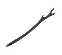 VICASKY antica forcina giapponese bacchetta capelli cinese attacca fermagli per capelli in legno di osso giapponese tornante in legno bastone per capelli antler fermaglio per capelli in legno nero