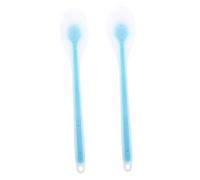 VICASKY Applicatore a Rullo per Lozione e Spazzola Posteriore per Corpo, Set da 2 Pezzi, Setole Morbide, per Schiena, Spalle e Gambe, per Applicazione di Creme e Farmaci, Strumento