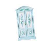 VICASKY Armadio in miniatura "La mia prima casa delle bambole" Scala 112 Mobili in Legno E Accessori Decorazione Bianca
