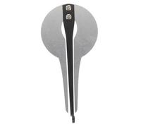VICASKY Arpa Ebraica Rossa in Metallo Argento, Strumento Musicale Nazionale Portatile Facile da Usare, Suono Chiaro e Nitido per Pratiche di Meditazione e Relax