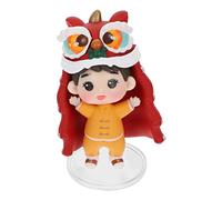 VICASKY Artigianato Lion Dance Torta Nuovo Anno Auto Decorare Materiale Festivo Look