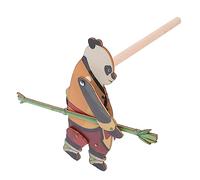 VICASKY Artigianato nel gioco d'ombra per l'asilo, accessorio per bambole d'ombra, divertente set fai da te, marionette per un pratico gioco d'ombra in legno