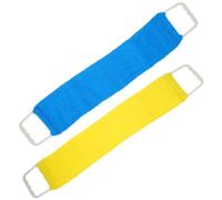 VICASKY Asciugamano Da Bagno Per Massaggi Doppia Faccia, Spazzola Posteriore Esfoliante Per Uomo e Donna, Fascia Scrubber Per Doccia Rimuovi Cellule Morte e Stimola La Circolazione