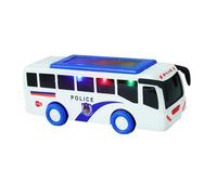VICASKY Autobus Giocattolo Per i Più Piccoli Autobus Giocattolo in Miniatura Di Autobus Per Giocattoli Da Tirare Indietro Per L'autobus Giocattolo Dell'autobus Bianca Abs